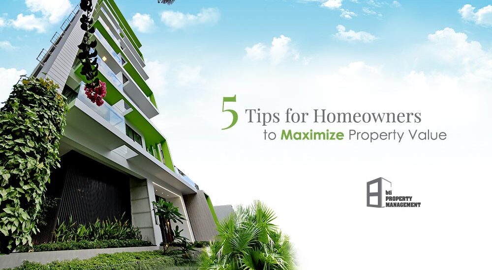 Tips for Homeowners to Maximize Property Value