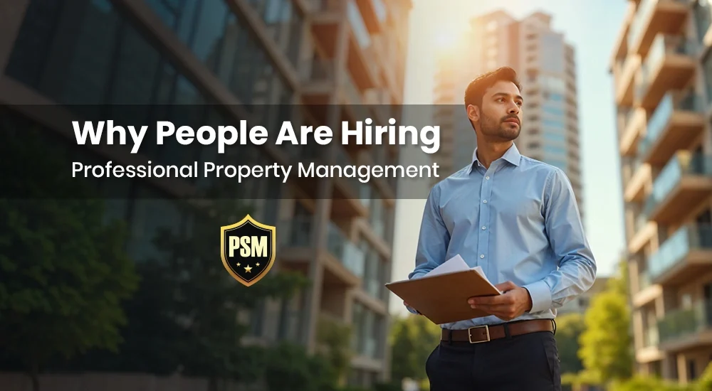 Reasons why people are hiring professional property management