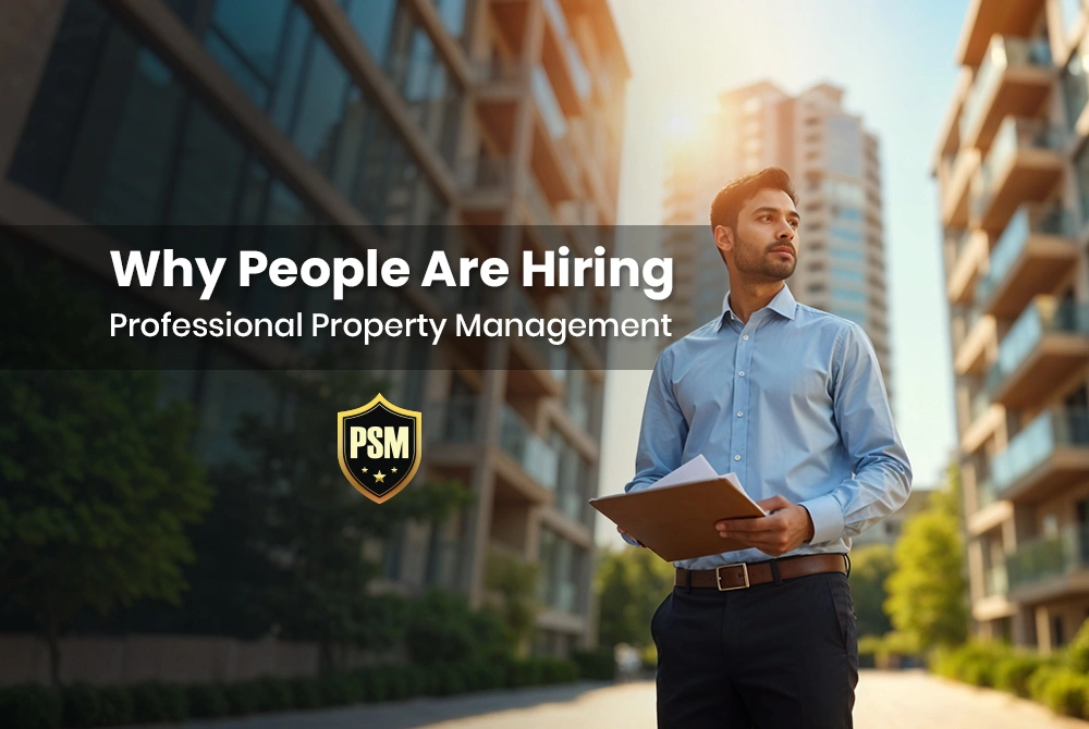 Reasons why people are hiring professional property management