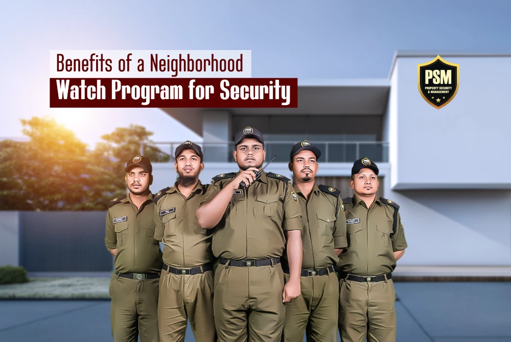 Neighborhood Watch Program for Security