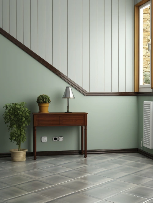 Modern entryway with furniture home decor